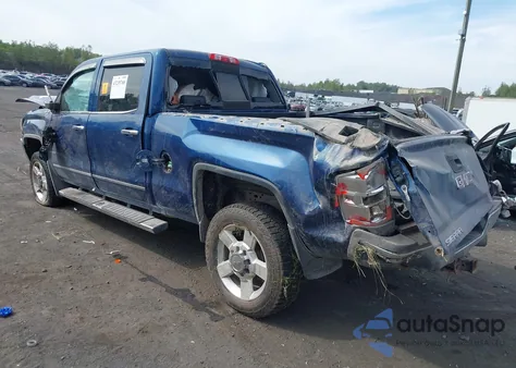 2016 GMC Sierra 2500Hd Slt из США, поврежденный, VIN 1GT12TE83GF122664